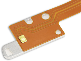 Flex Assembly with LED and Aluminum Heat Sink